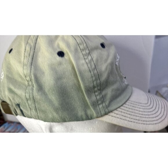 Vintage 2000 100th US Open Pebble Beach Golf Strapback Adjustable Hat Cap beige - Picture 5 of 5